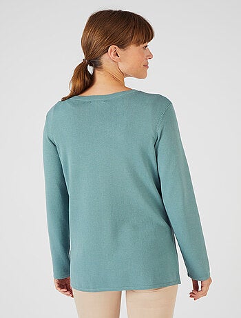 Gilet boutonné manches longues - Damart