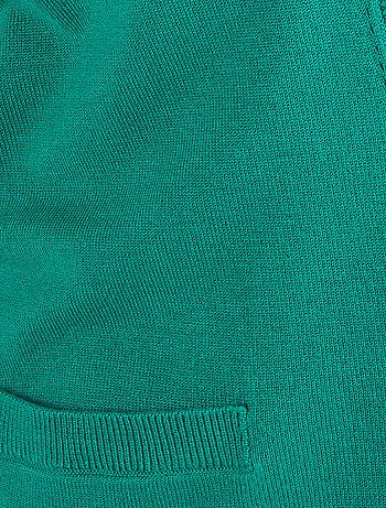 Gilet boutonné manches longues - Damart