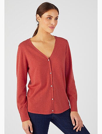 Gilet boutons bijoux - Damart