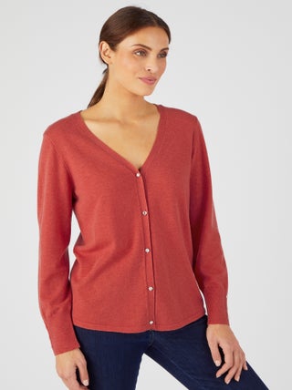 Gilet boutons bijoux - Damart