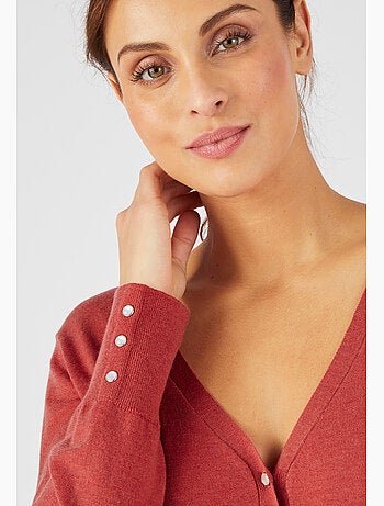 Gilet boutons fantaisie - Damart