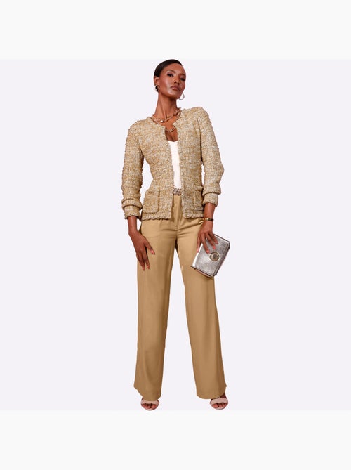 Gilet Boutons Fantaisie Dorés - Taille Standard - helline - Kiabi