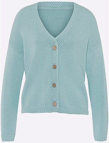 Gilet Boutons Imitation Bois - Taille Standard - Helline