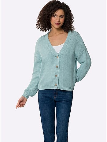 Gilet Boutons Imitation Bois - Taille Standard - Helline