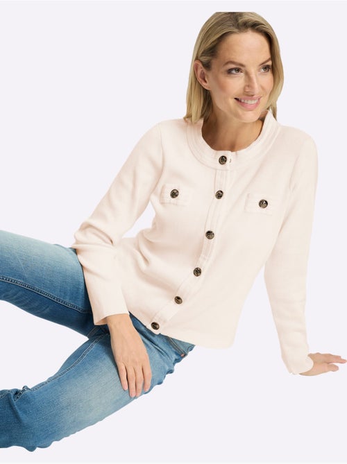 Gilet Boutons-pression Couleur Or - Taille Standard - helline - Kiabi