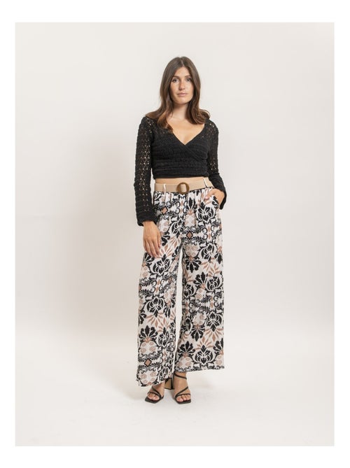 Gilet cache-cœur en crochet KASSIE - Kiabi