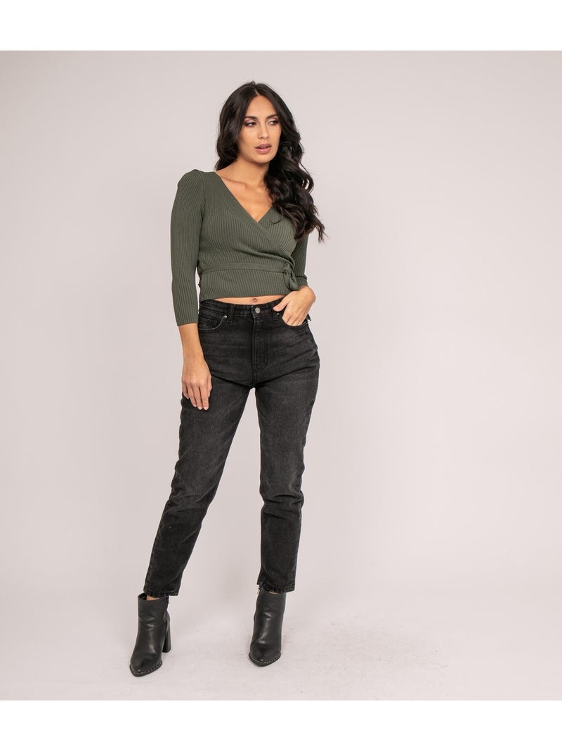 Gilet cache-coeur kurtys Kaki - Kiabi