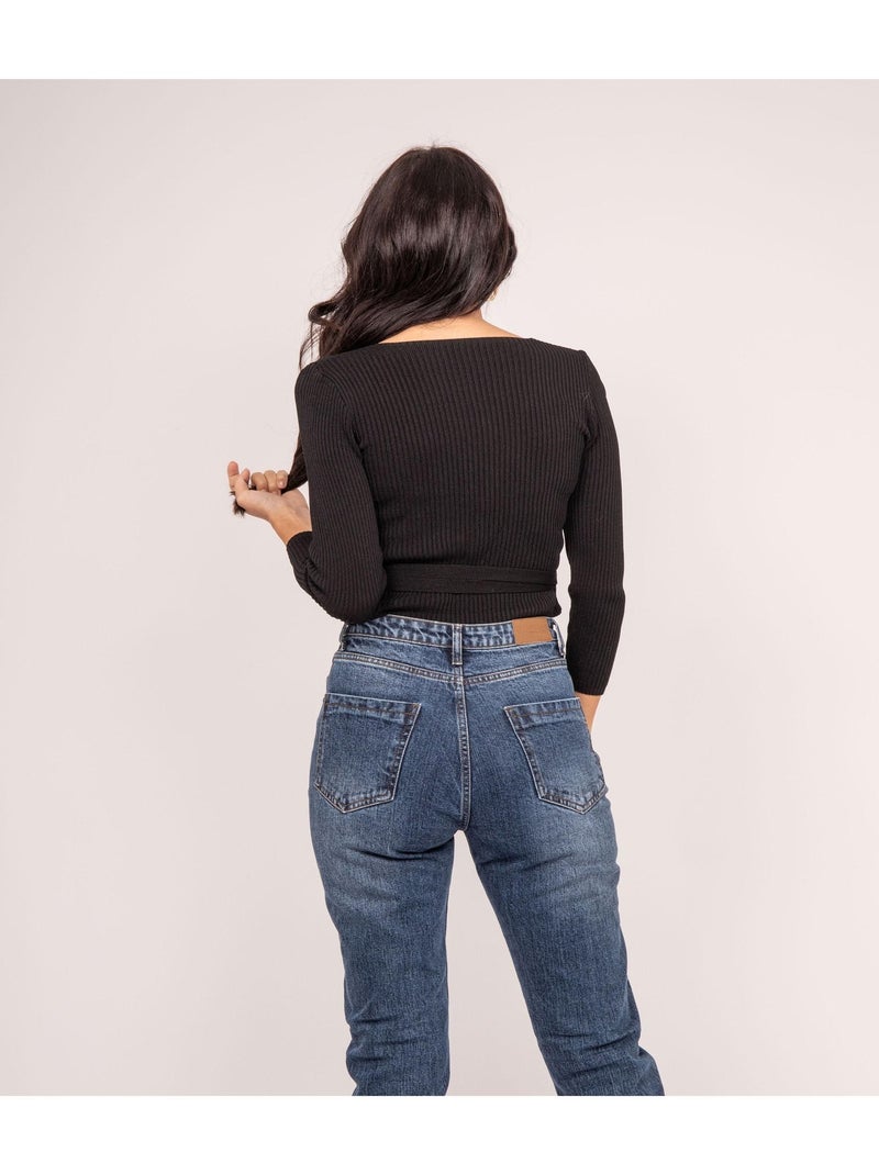 Gilet cache-coeur KURTYS Noir - Kiabi