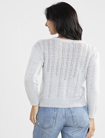 Gilet Caligo Avec Col Rond | Gerard Pasquier