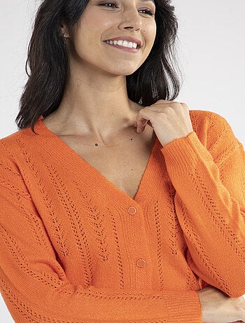 Gilet Caligo Avec Col Rond | Gerard Pasquier