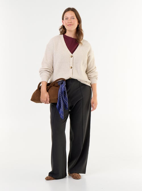Gilet cardigan à encolure V - Kiabi