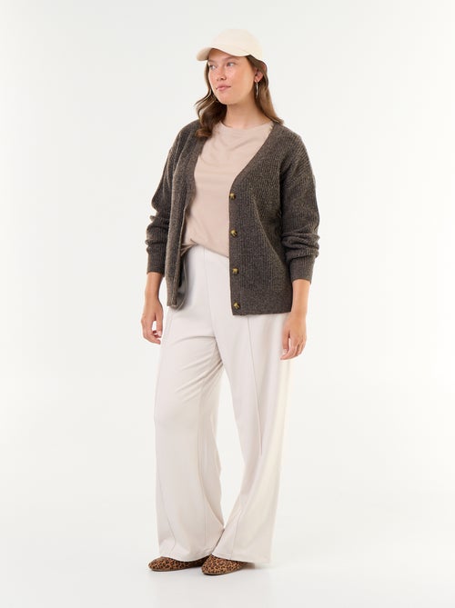 Gilet cardigan à encolure V - Kiabi