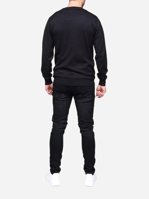 Gilet cardigan en tissu doux - Kiabi