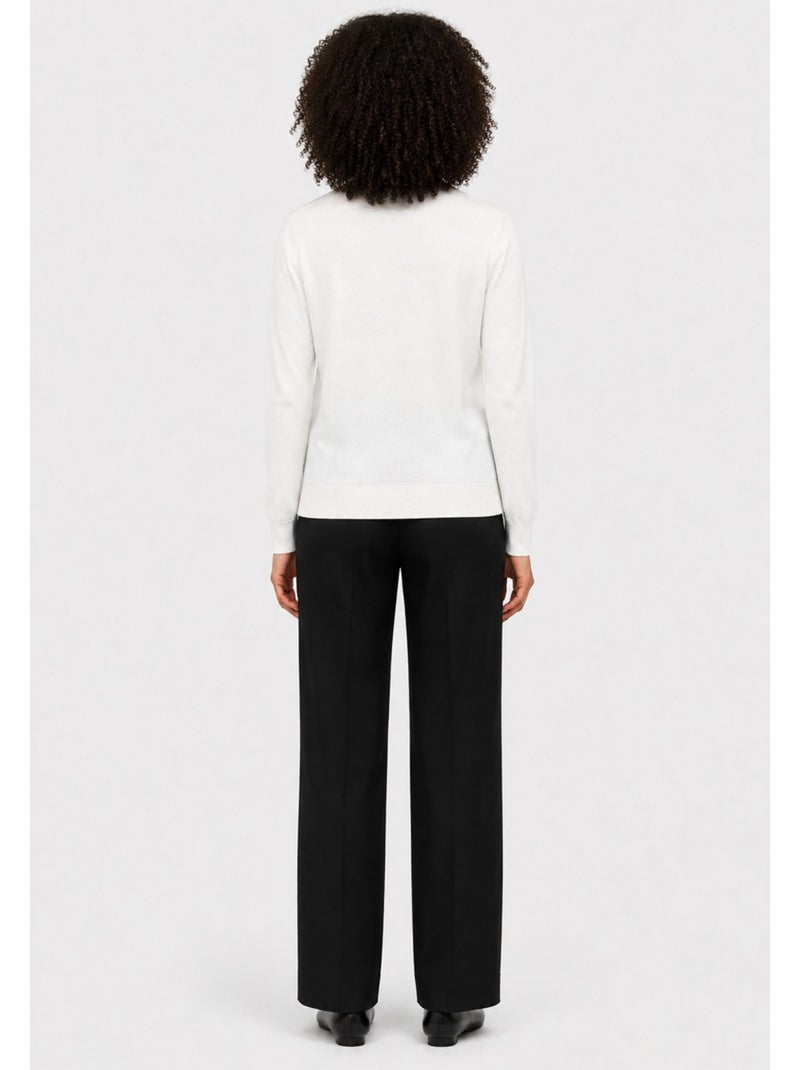 Gilet cardigan kebello Blanc - Kiabi