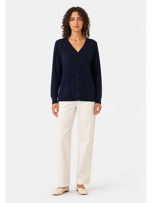 Gilet cardigan kebello - Kiabi Gilet cardigan kebello - Kiabi