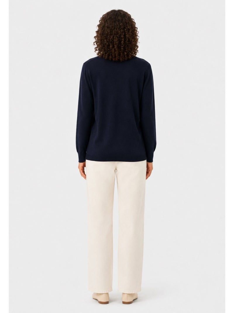 Gilet cardigan kebello Bleu marine - Kiabi