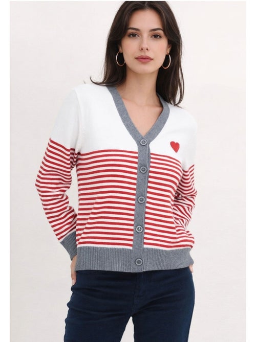 Gilet Cardigan Kebello - Kiabi