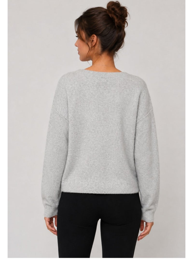 Gilet Cardigan Kebello Gris - Kiabi