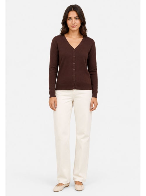 Gilet cardigan kebello - Kiabi Gilet cardigan kebello - Kiabi