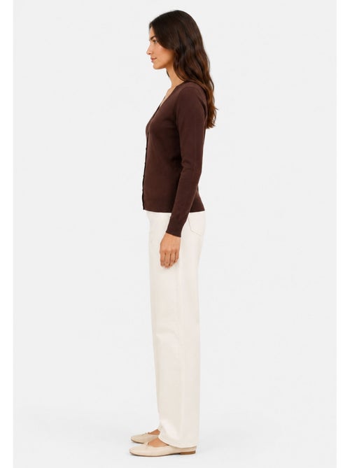 Gilet cardigan kebello - Kiabi Gilet cardigan kebello - Kiabi