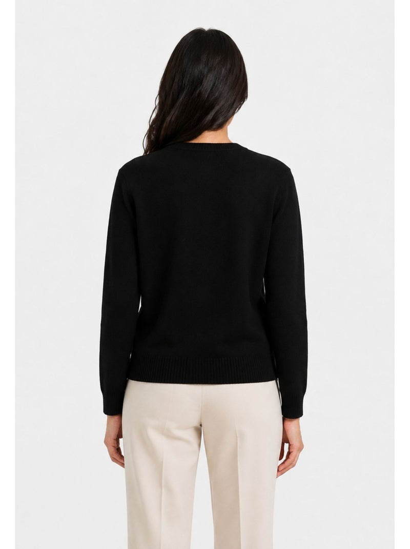 Gilet Cardigan Kebello Noir Noir - Kiabi