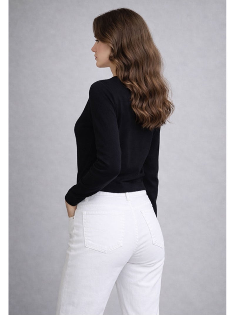 Gilet Cardigan Kebello Noir Noir - Kiabi
