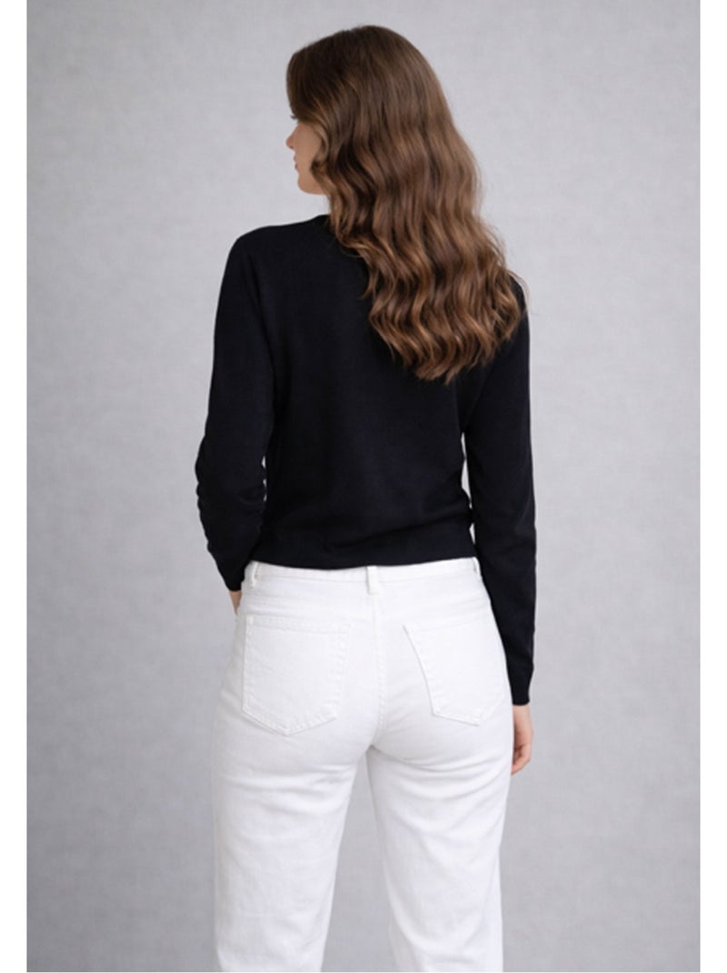 Gilet Cardigan Kebello Noir Noir - Kiabi