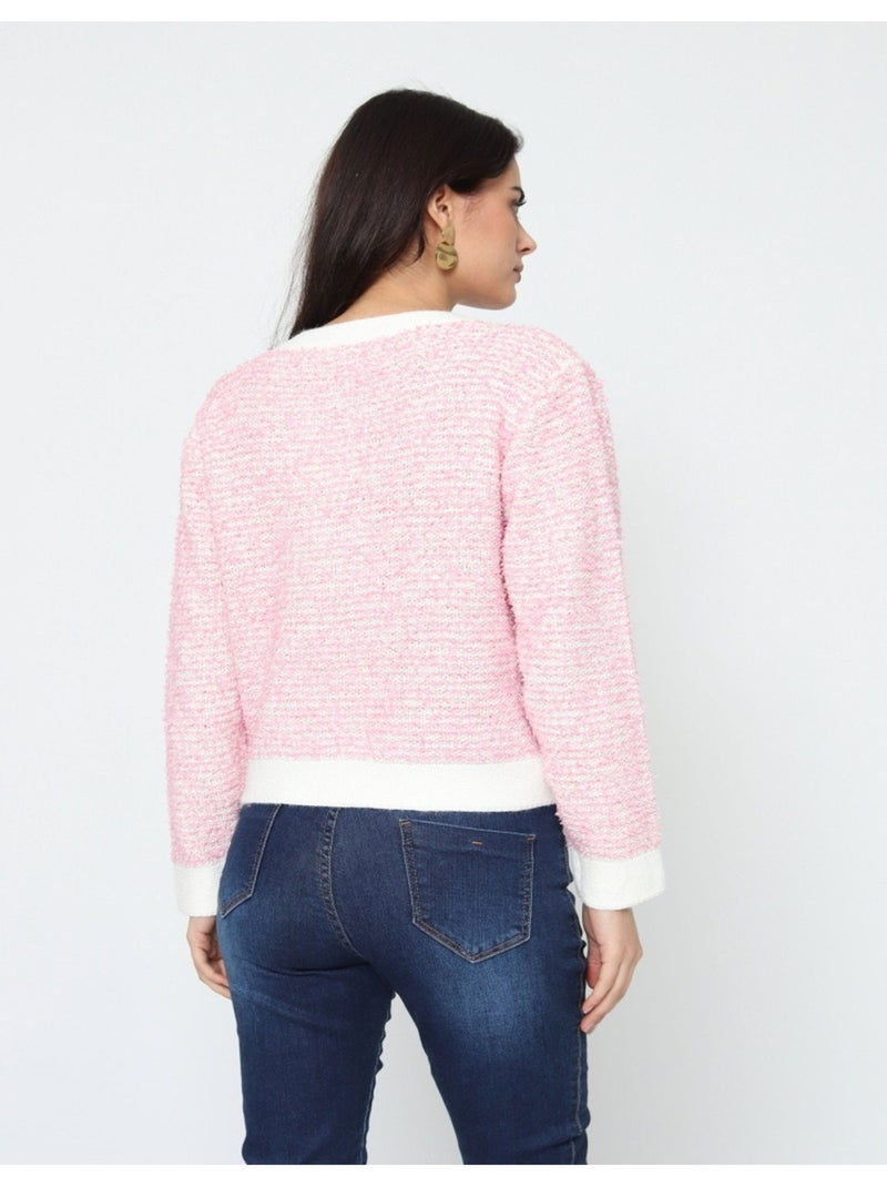 Gilet Cardigan Kebello Rose - Kiabi