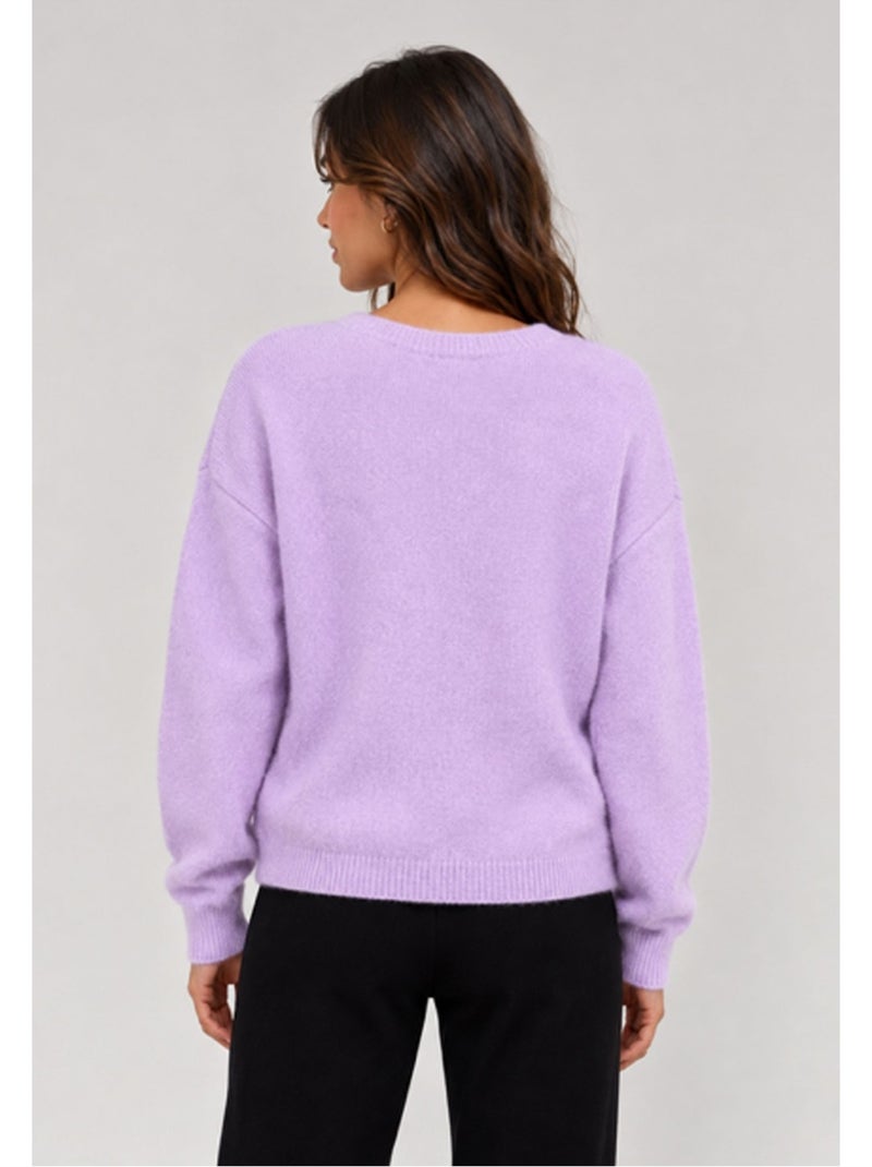 Gilet Cardigan Kebello Violet - Kiabi