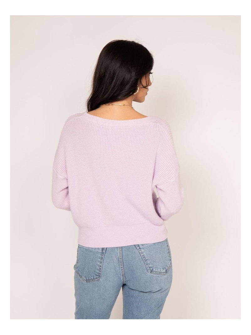 Gilet cardigan kylie Violet - Kiabi