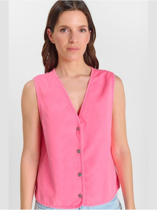 Gilet CASSIS 'Le Temps Des Cerises' - Kiabi Gilet CASSIS 'Le Temps Des Cerises' - Kiabi