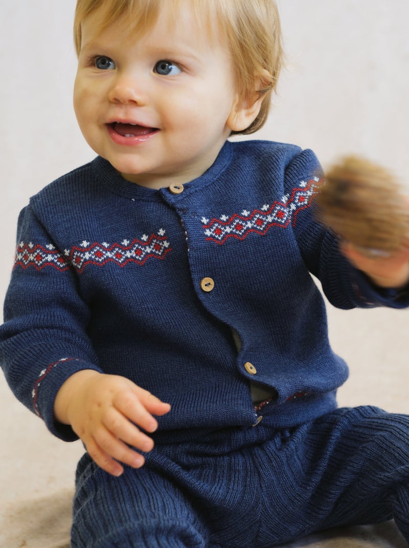 Gilet Chamonix Bleu gris - Kiabi