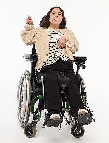 Gilet chaud boutons aimantés - collection facile à enfiler