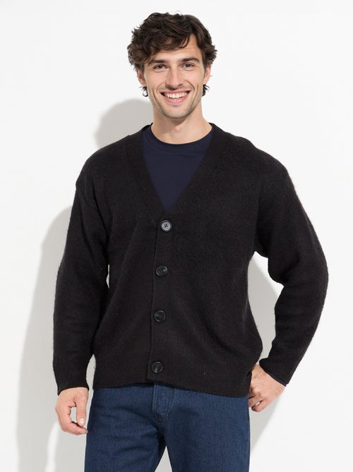 Gilet chaud en maille avec de la laine - AFIBEL - Kiabi