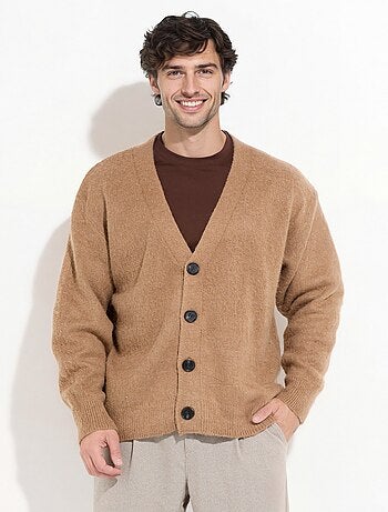 Gilet chaud en maille avec de la laine