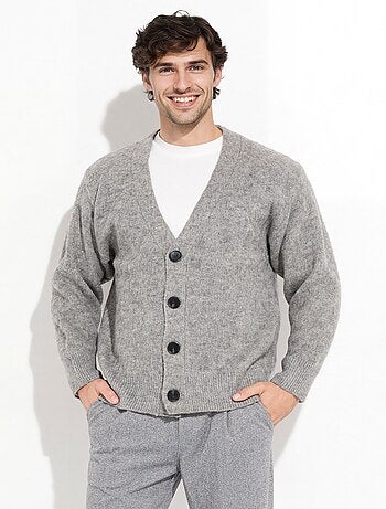 Gilet chaud en maille avec de la laine