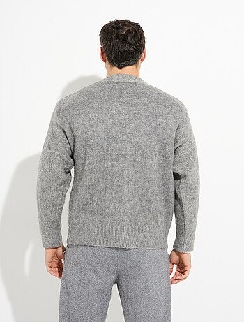 Gilet chaud en maille avec de la laine