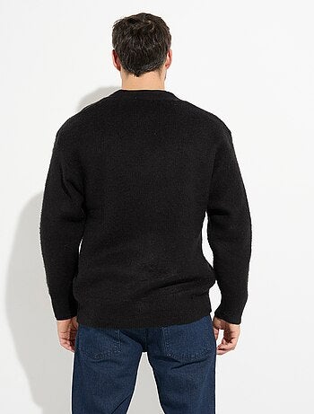 Gilet chaud en maille avec de la laine