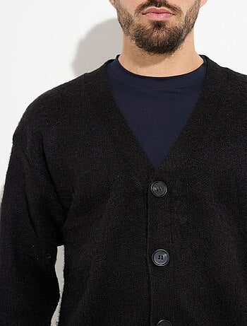 Gilet chaud en maille avec de la laine