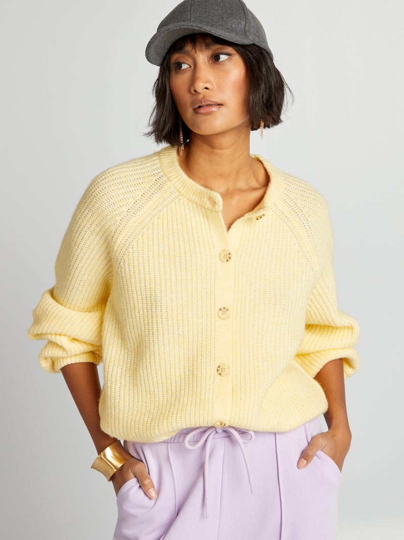 Gilet chaud Jaune - Kiabi