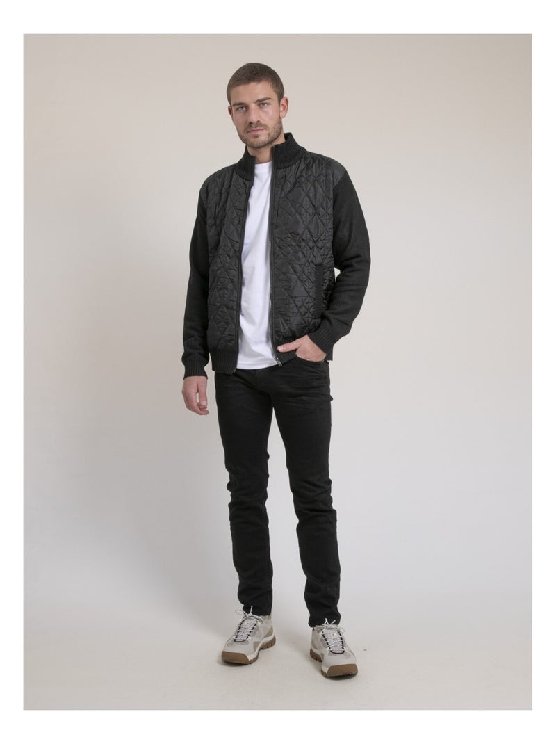 Gilet chaud LOUWOLF Noir - Kiabi