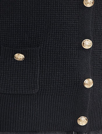 Gilet Chic Avec Col Rond | Gerard Pasquier