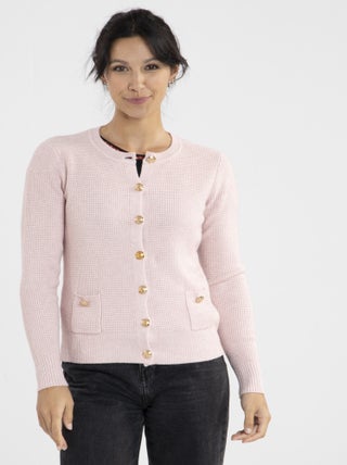 Gilet Chic Rose Gilets rond