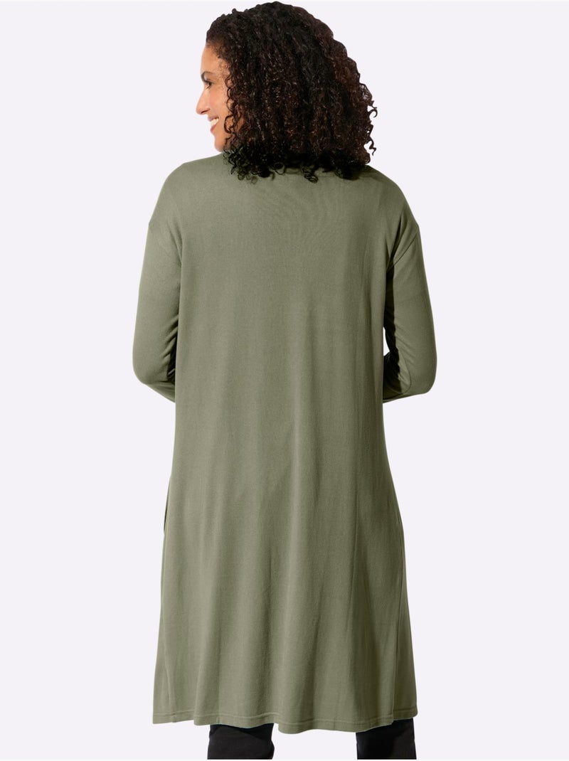 Gilet Classique Facile à Assortir - Taille Standard - Witt Kaki - Kiabi