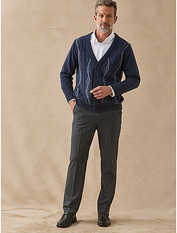 Gilet classique homme avec laine - daxon