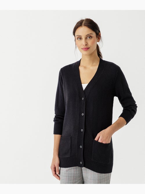 Gilet classique maille jersey - damart - Kiabi Gilet classique maille jersey - damart - Kiabi