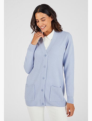 Gilet classique maille jersey - Damart