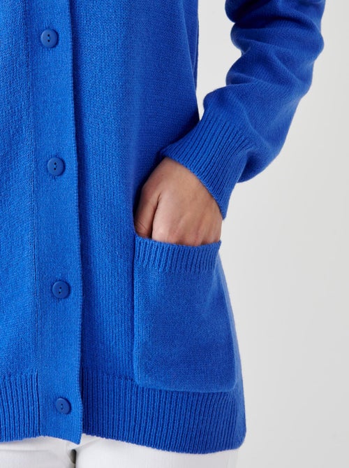 Gilet classique maille jersey  - Damart - Kiabi