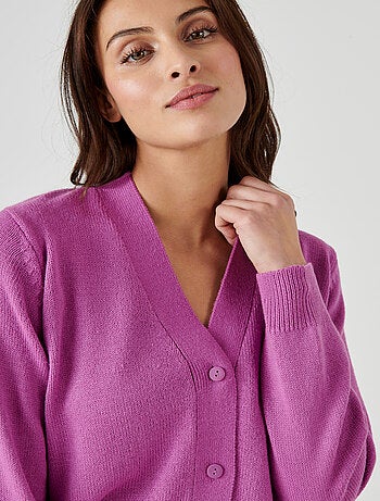 Gilet classique maille jersey - Damart