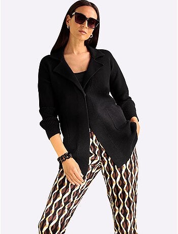 Gilet Col à Revers élégant - Taille Standard - Helline